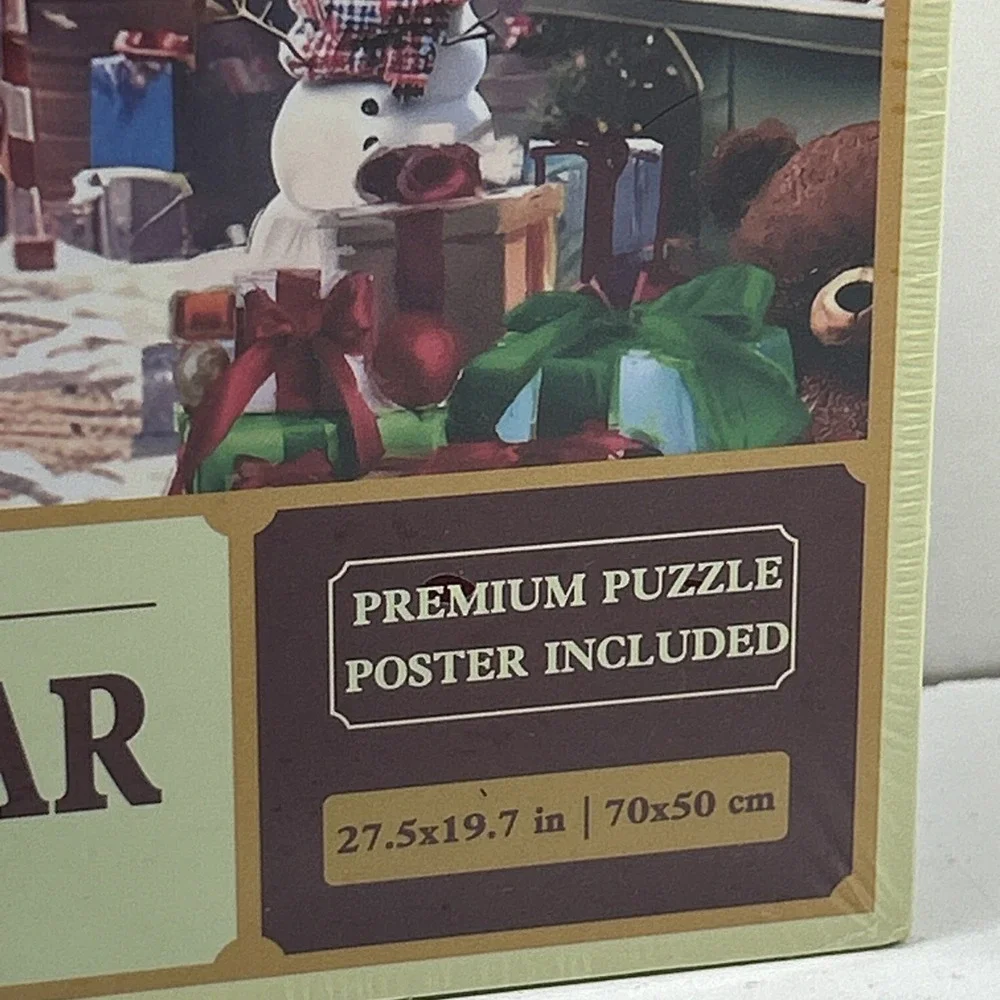 Christmas Advent Calendar Jigsaw Puzzle 1008 Pieces 27.5x19.7 Inch‎